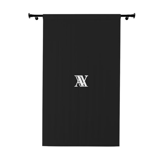 Avenzari Black Window Curtains (1 Piece) | AV-Edition