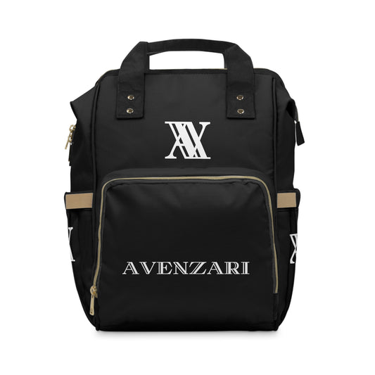 Avenzari Multifunctional Diaper Backpack | AV-Edition Black