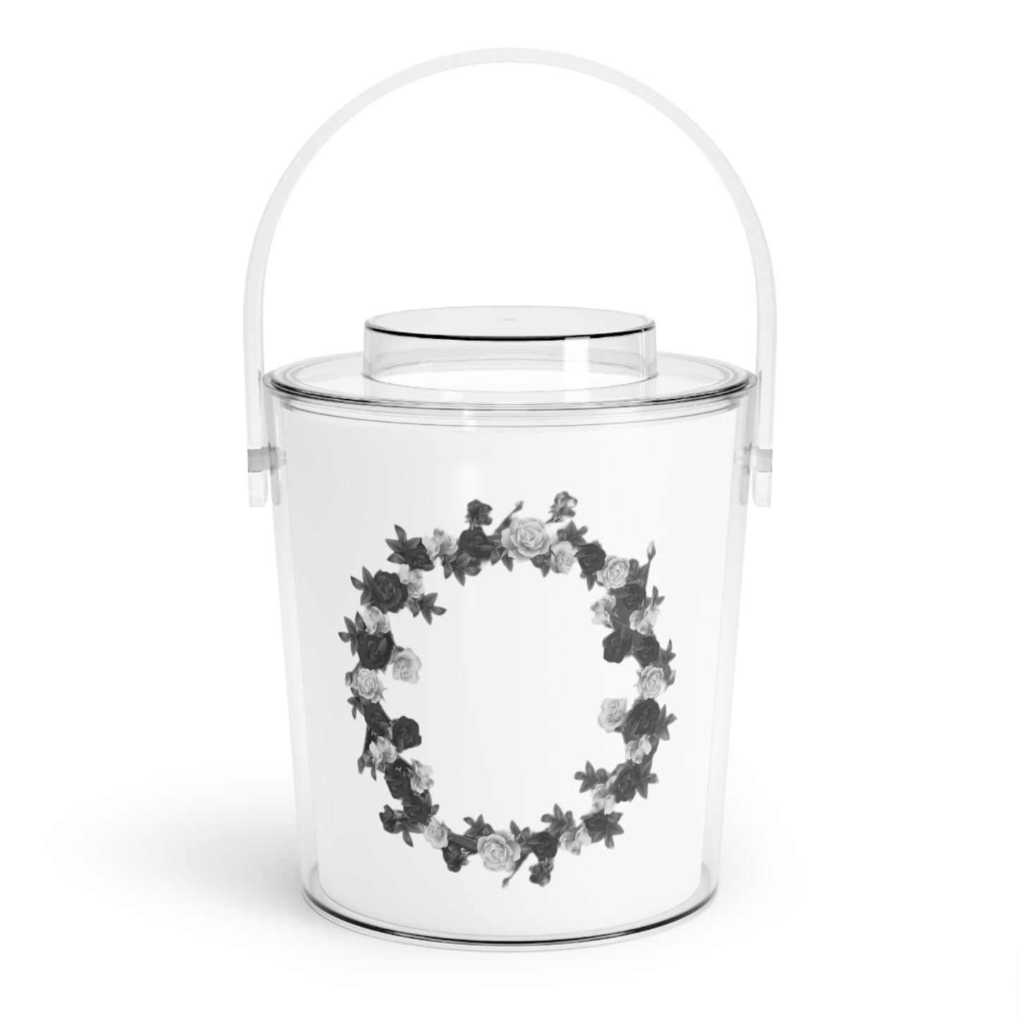 Avenzari Ice Bucket with Tongs - La Mariage by Jacob's Art Atelier